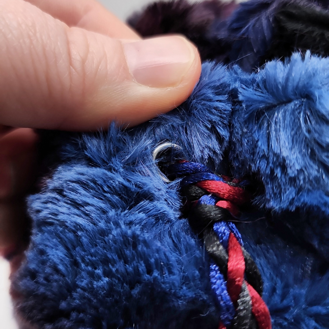 " " Minky Dice Bag Impassible Creations