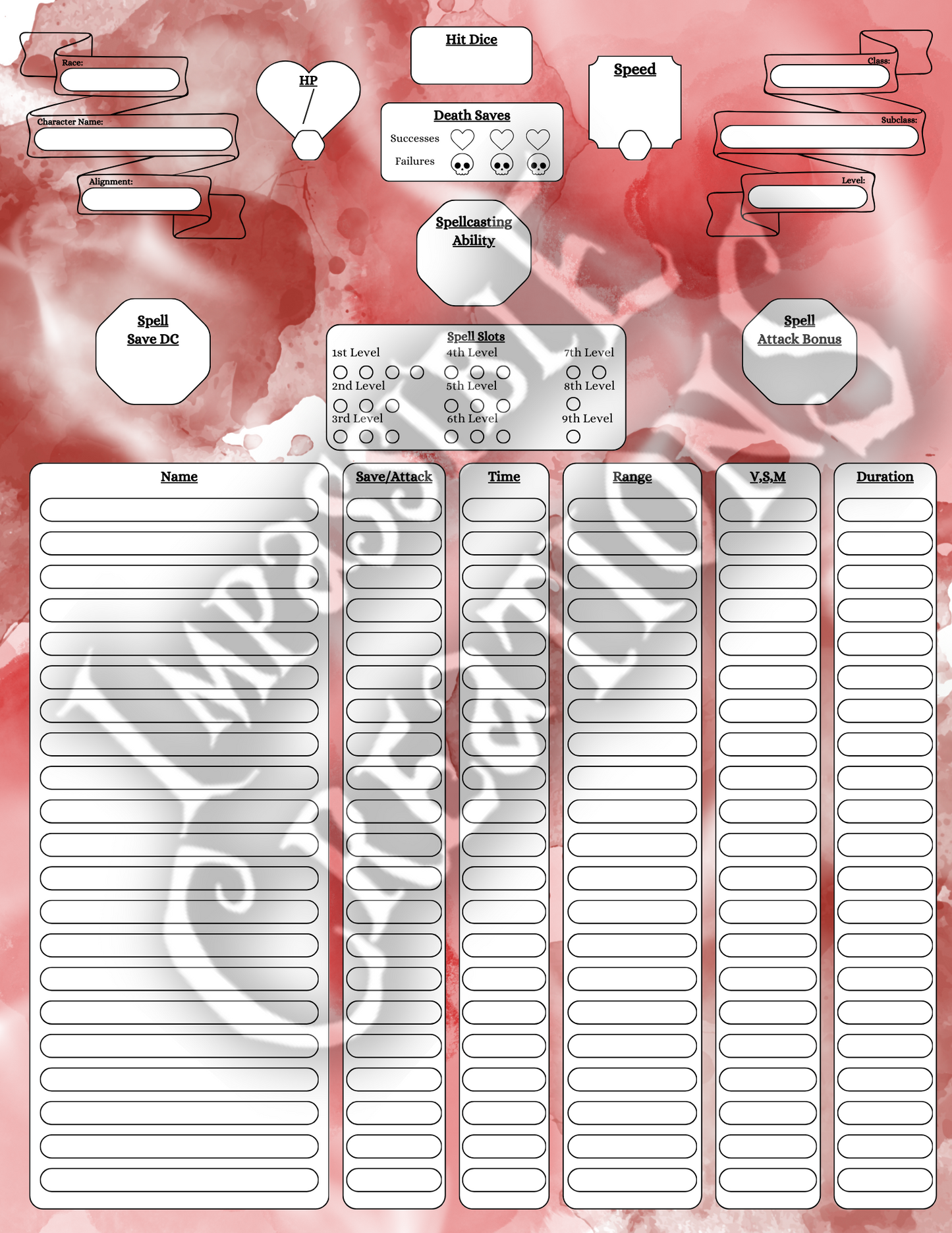 Raging Ikwiikwii Character Sheet Impassible Creations