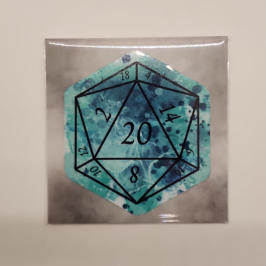 D20 Sticker- Entangle Packaging