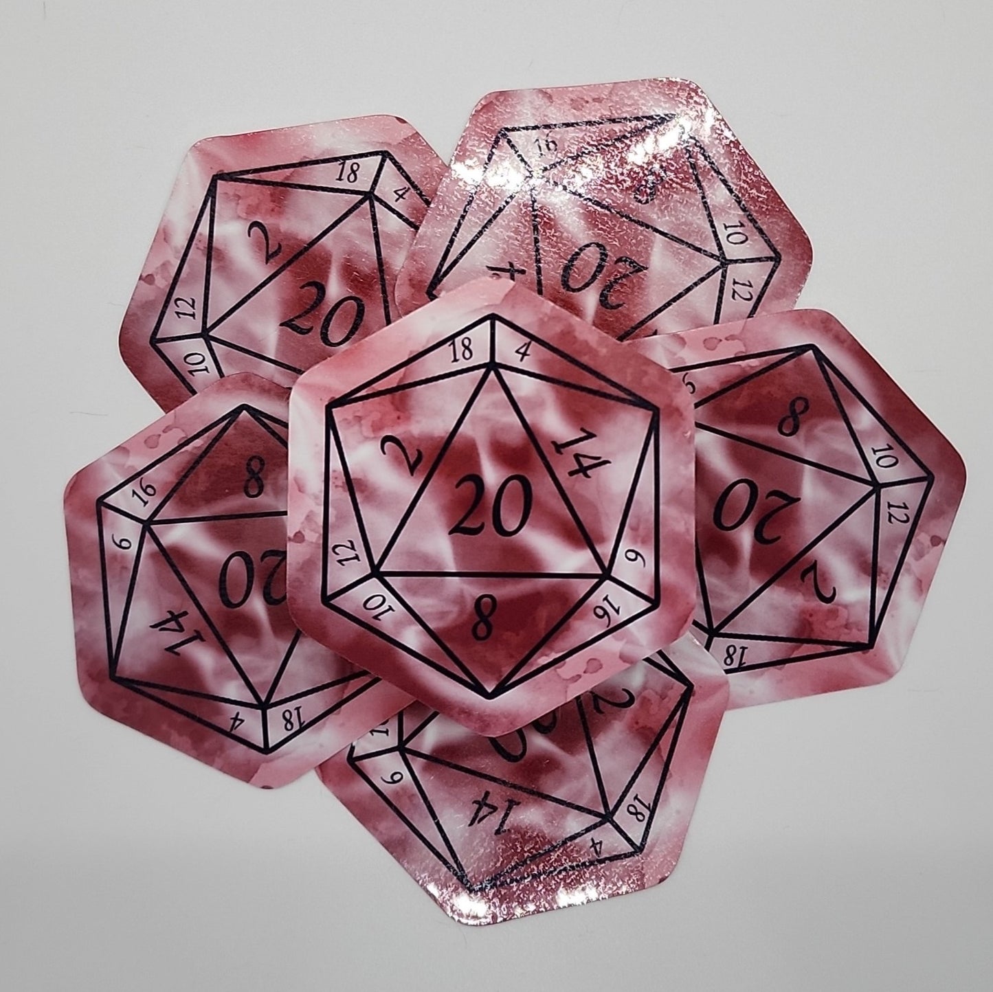 Raging Ikwiikwii D20 Sticker Impassible Creations