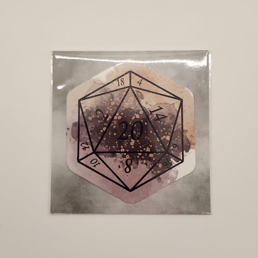 Hunter's Mark D20 Sticker Impassible Creations