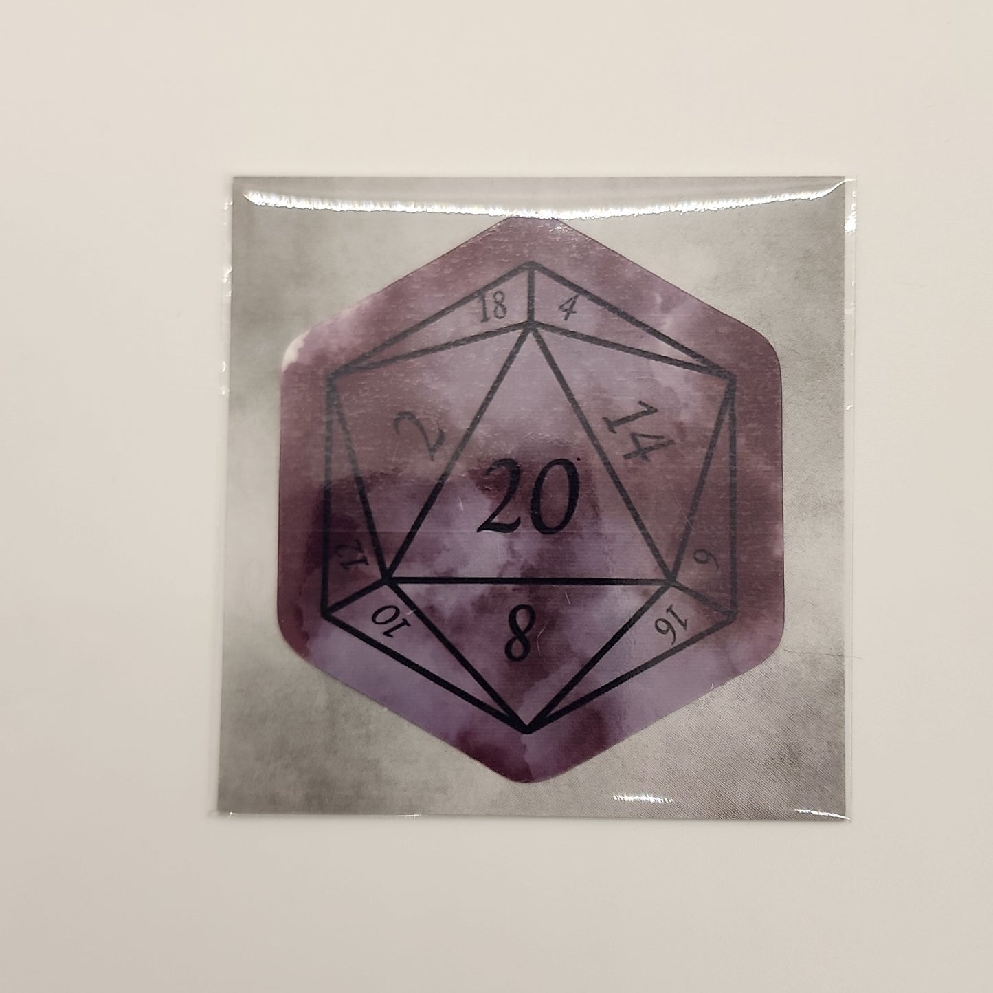 Immolation D20 Sticker Impassible Creations