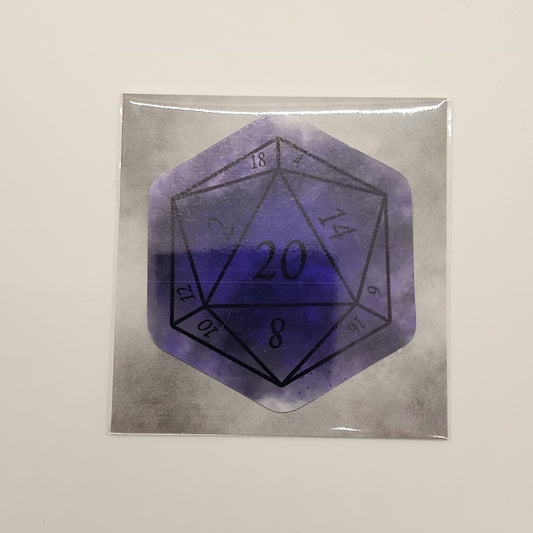 Mystifying Rakshasa D20 Sticker Impassible Creations