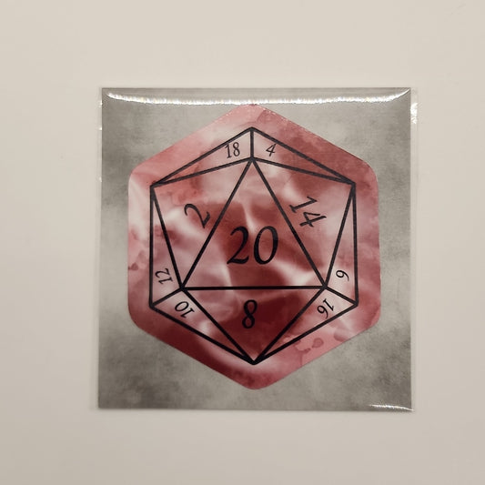Raging Ikwiikwii D20 Sticker Impassible Creations