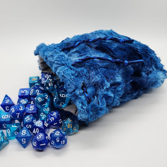 Wall of Water Dice Bag- Open View