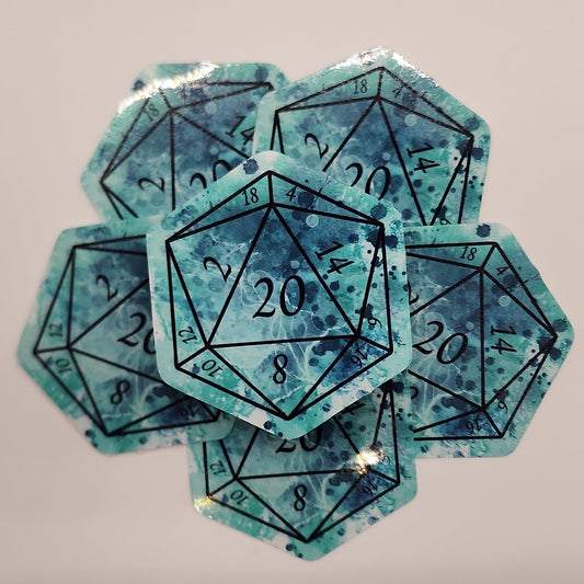 D20 Sticker- Entangle