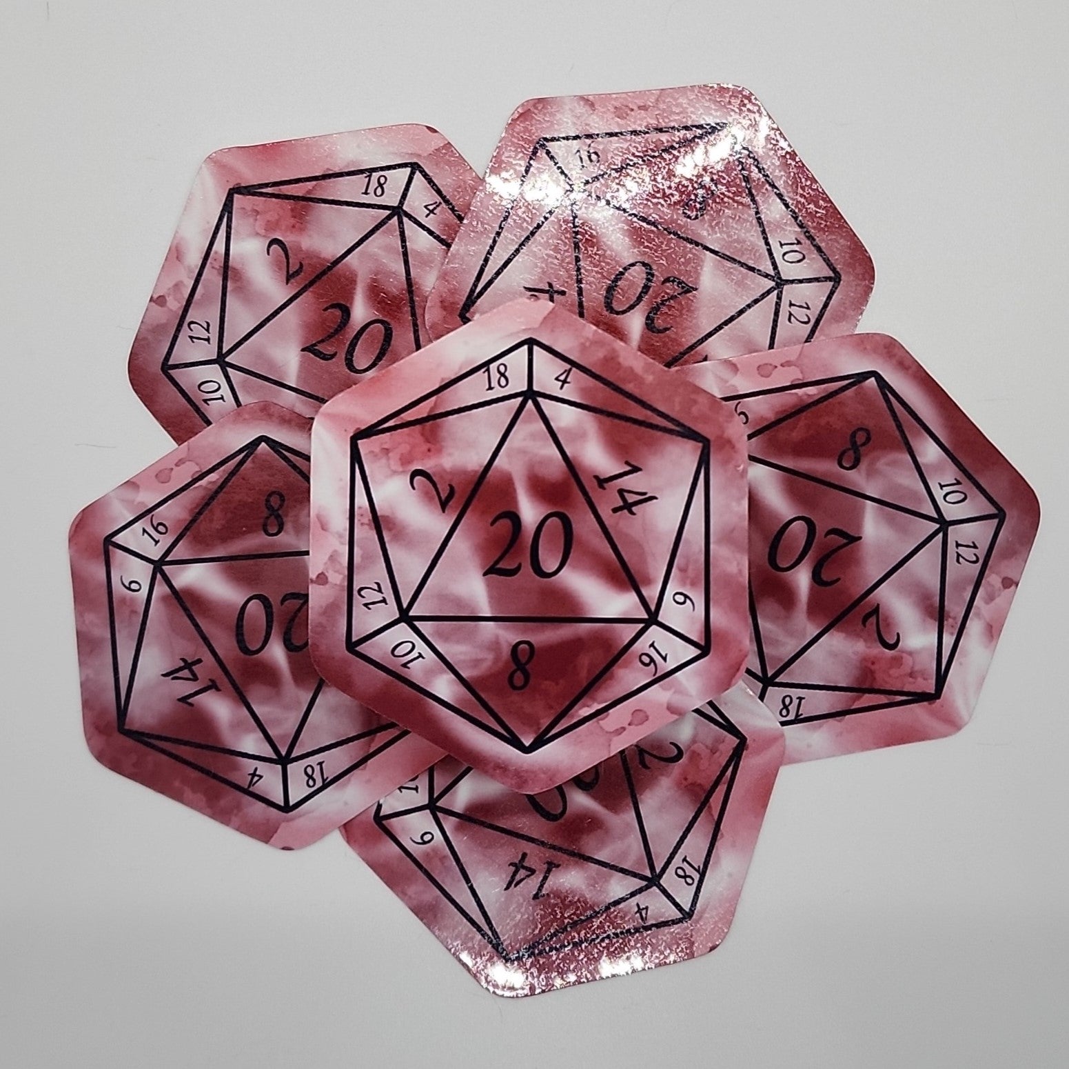 Raging Ikwiikwii D20 Sticker Impassible Creations