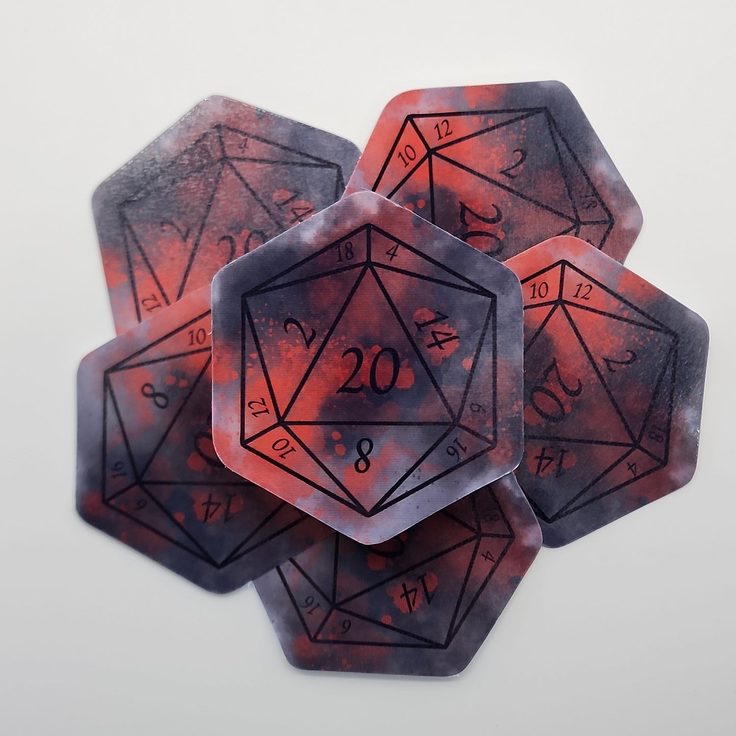 Dominating Rakshasa- D20 Sticker