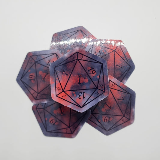     Dominating Rakshasa- Nat 1 D20 Sticker