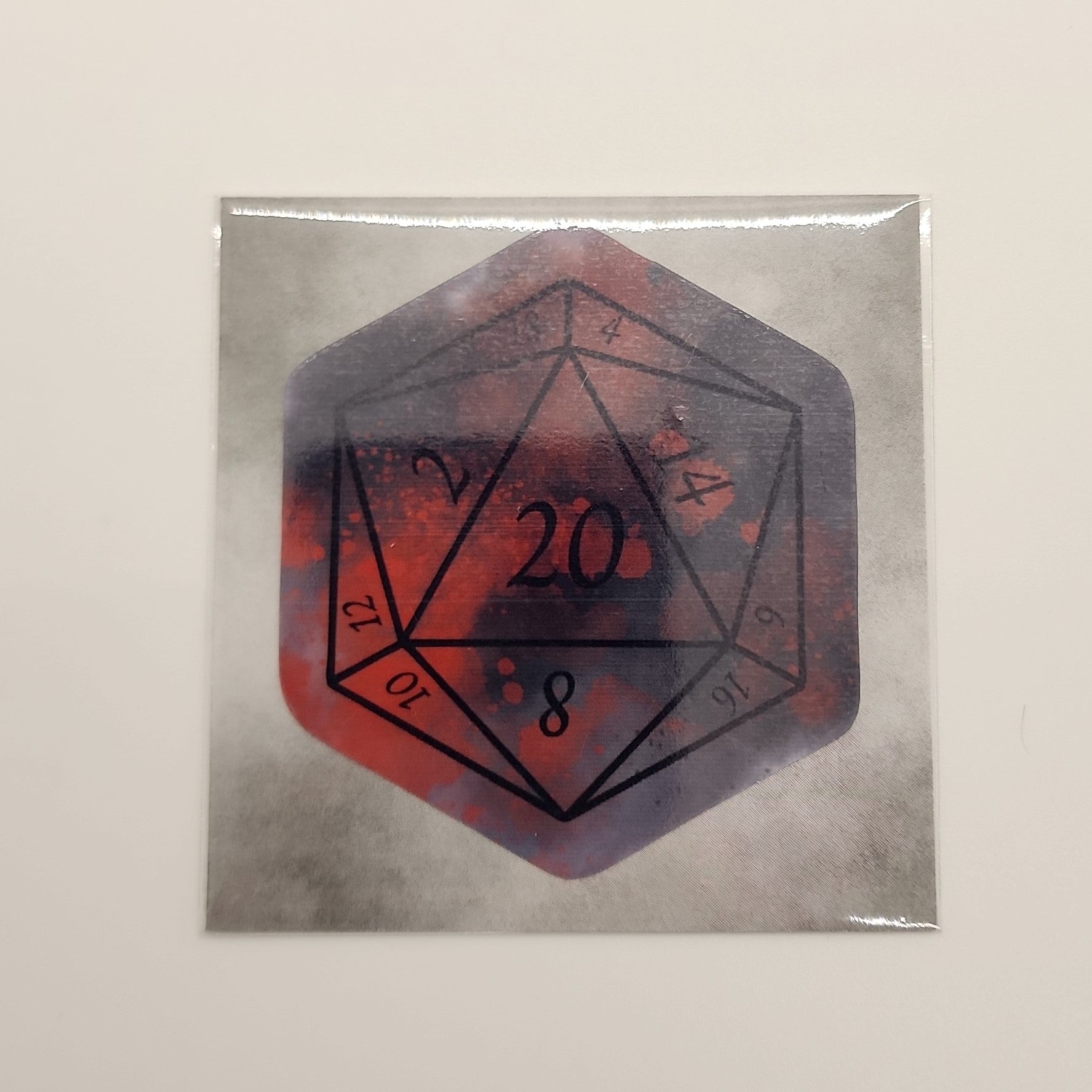 Dominating Rakshasa D20 Sticker Impassible Creations